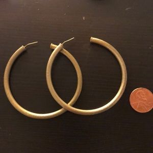Gold earrings